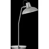 House Doctor Lampe de bureau en argent brossé