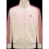 Adidas Veste de survêtement 'Firebird' chamois / rouge carmin