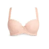 MILENKA Soutien-gorge 'balconette bra beige' saumon