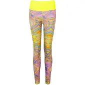 Kalaia Leggings jaune fluo