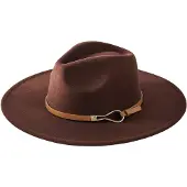 Emilie collection Chapeaux 'Hoed' brun foncé