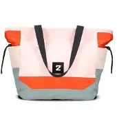 Zwei Cabas 'BONNY BO200' gris / orange / rose pastel