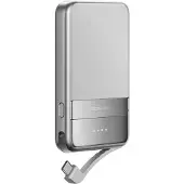 EcoFlow EF-RAPID5000-EU banque d'alimentation électrique Lithium-Ion (Li-Ion) 5000 mAh Recharge sans fil Argent