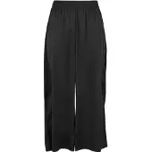 Urban Classics Ladies Satin Wide Leg Culotte black - XXL large