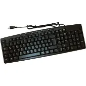 Roline Clavier multimédia, USB, noir