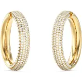 GUESS Boucles d'oreilles 'MADISON' or / transparent