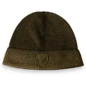 Blauer pour homme. 26WBLUA05467 Bonnet Oliver vert olive (OSFA), Casuel, Laine