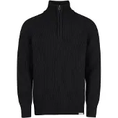 Cleptomanicx Pull-over 'Ribber Troyer' noir