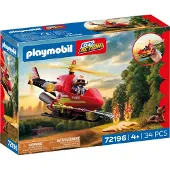 Playmobil City Action 72196 Hélicoptère de pompiers