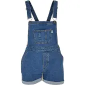 Urban Classics Salopette en jean bleu denim