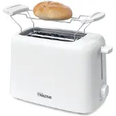 Tristar Haushaltsgeräte Tristar BR-1061, grille-pain à 2 fentes, blanc, plastique, rotatif, 650 W, 230 V