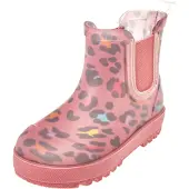 Playshoes Bottes en caoutchouc jaune / graphite / pitaya / rouge clair