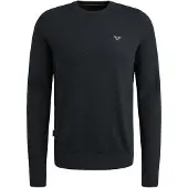 PME Legend Pull-over 'Pullover in cotton/modal' bleu foncé