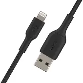 Belkin BOOST CHARGE - Câble Lightning - Lightning mâle à USB mâle - 2 m - noir - pour Apple iPad/iPhone/iPod (Lightning)