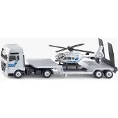 Siku MAN Lkw mit Polizei Helikopter