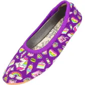 Beck Ballerines 'Candy' jaune / jaune clair / violet / rose