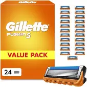 Gillette Fusion5 Recharges de Rasoir (24 pièces)