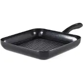 GreenChef Poêle à griller Diamond 28 cm noir