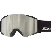 SCOTT - Masque de ski - Shield Black AMP White Chrome S2 - Noir