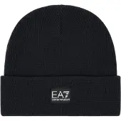EA7 Bonnet - Tricoté - Noir - - 52 cm - Bonnet