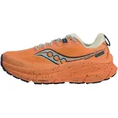 Saucony Chaussure de course 'GUIDE' gris clair / orange / noir