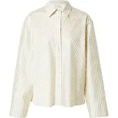Selected Chemisier 'SLWConnie' écru / marron