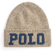 Ralph Lauren Bonnet beige chiné / bleu