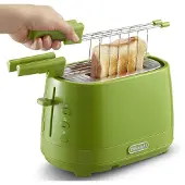 De'Longhi Grille-pain 2 tranches De Longhi CTLAP2203.GR Vert 550 W