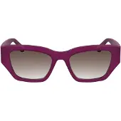 Lacoste Lunettes de Soleil L6053S N 52/19/140 Opaline cyclamen Rec acetate-renew WOMAN L6053S N