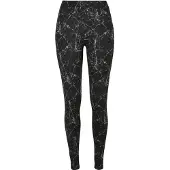 Urban Classics Leggings bleu fumé / noir / blanc