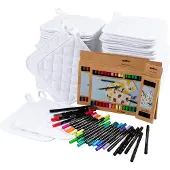 Creativ Company Lot de chiffons de nettoyage avec marqueurs