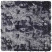 vidaXL Tapis Shaggy à poils longs NAVARRA gris foncé 200x200 cm