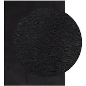 vidaXL Tapis HUARTE à poils courts doux et lavable noir 240x340 cm