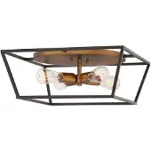 HINKLEY Fulton plafonnier bronze, laiton HK-FULTON-F
