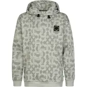 Petrol Industries Sweat gris chiné / noir