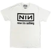 Nine Hommes, T-shirt, Now Im Nothing, Blanc, (XL)