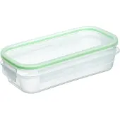 TATAY 1162802 Contenedor Alim.clip Safe 0,75 L Transp-Verde