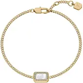 Fossil Bracelet 'RAQUEL' or / transparent