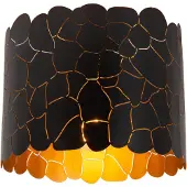 Lucide ALMELO - Plafonnier encastré - Ø 25,5 cm - 1xE27 - noir