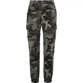 Urban Classics Pantalon cargo beige / taupe / gris foncé / noir