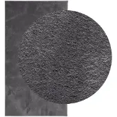 vidaXL Tapis HUARTE à poils courts doux et lavable anthracite 80x200cm