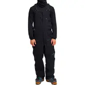 Quiksilver - Salopette de snowboard stretch - Paramo Stretch 20K Bib Black - Taille M - Noir
