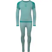 TROLLKIDS Sous-vêtement de sport 'Hemsedal' turquoise / menthe