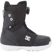Dc-shoes - Boots de snowboard all-mountain - Youth Scout Boax Black/White - Taille Enfant 2 US - Noir