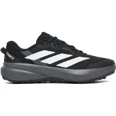 Adidas Chaussure de course 'Tracefinder Plus' gris / noir / blanc