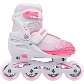 Roces Jokey X - Rollers pour enfants, blanc, pointures 30-33 (filles), blanc, pointures 30-33