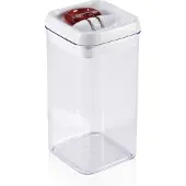 Leifheit 31210 Contenant Fresh and Easy 1,2 L Carré Blanc Transparent