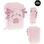 Tinka Axolotl Pencil Case Rose Homme
