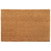 vidaXL Tapis de porte naturel 40x60 cm fibre de coco touffeté