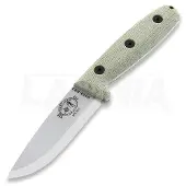 ESEE RB3 Bolieu Camp-Lore, scandi grind, étui en cuir, Reuben Bolieu design